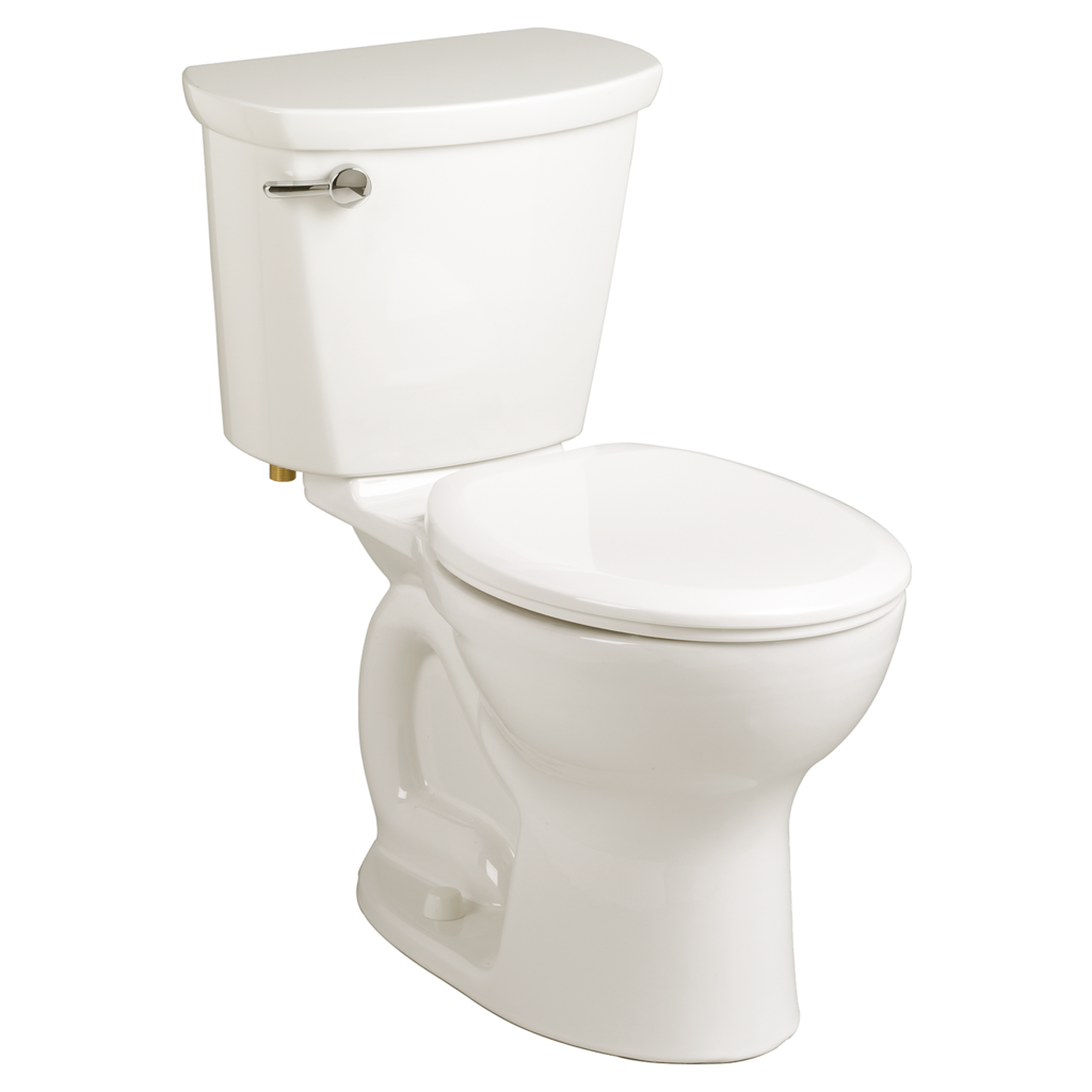 Toilette Cadet PRO, 2 pièces, 1,28 gpc/4,8 lpc, à cuvette au devant rond à hauteur régulière et réservoir avec doublure, sans siège